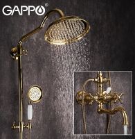 Душевая система Gappo G89-6 G2489-6 Золото — фото 11, Душевые стойки