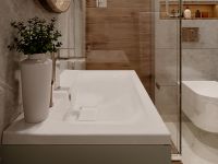 Раковина Paola Elegante 80 Белая глянцевая — фото 6, Раковины