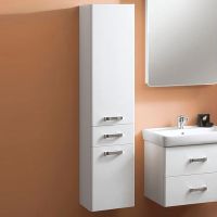 Шкаф пенал Aquaton Америна 34 1A135203AM010 подвесной Белый — фото 2, Мебель для ванной