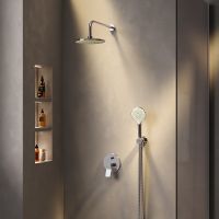 Товар: Душевая система AM.PM X-Joy FB85A1RH20 Хром - фото 2 Душевая система AM.PM X-Joy FB85A1RH20 Хром — фото 2, Встраиваемые душевые комплекты