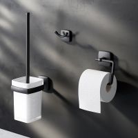 Набор аксессуаров для ванной AM.PM Gem AK90T2003B Черный матовый — фото 2, Наборы аксессуаров для ванной комнаты