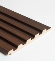 Модульная панель Acupan Trapeze AP122501.94 Эльм коричневый 2760х122х12 мм — фото 2, Панели