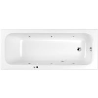 Акриловая ванна Whitecross Vibe 170x70 0105.170070.100.SOFT.CR с гидромассажем — фото 1, Ванны