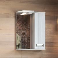 Товар: Зеркало со шкафом Vigo Diana 50 R z.DIA.50.R.El с подсветкой Белое - фото 1 Зеркало со шкафом Vigo Diana 50 R z.DIA.50.R.El с подсветкой Белое — фото 1, Зеркальные шкафы в ванную