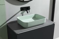 Раковина-чаша Allen Brau Fantasy 50 4.11021.MT Мятная — фото 9, Раковины накладные