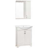 Тумба под раковину Style Line Олеандр 2 Люкс 65 ЛС-00000199 Рельеф пастель — фото 4, Мебель для ванной