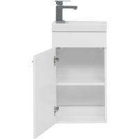 Товар: Тумба с раковиной Aquanet Нота 40 L 254044 подвесная Белая - фото 4 Тумба с раковиной Aquanet Нота 40 L 254044 подвесная Белая — фото 4, Тумбы с раковиной