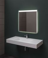 Зеркало Aquanet Палермо 80 249352 с подсветкой с сенсорным выключателем и функцией антизапотевания — фото 2, Зеркала в ванную комнату