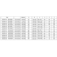Душевой уголок Vincea Alpha 100x90 VSR-3AL9010MT профиль Хром стекло текстурное — фото 9, Прямоугольные душевые уголки