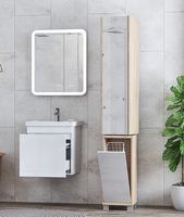 Тумба под раковину Vigo Grani 50 tp.GRI.FOS.50.1Y подвесная Белая — фото 5, Мебель для ванной