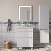 Товар: Тумба с раковиной Iddis Zodiac 60 ZOD6CBFi95K Белая - фото 6 Тумба с раковиной Iddis Zodiac 60 ZOD6CBFi95K Белая — фото 6, Мебель для ванной