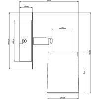 Товар: Настенный светильник Artelamp Cavalletta A4510AP-1SS Белый Сталь - фото 5 Настенный светильник Artelamp Cavalletta A4510AP-1SS Белый Сталь — фото 5, Светильники