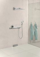 Товар: Смеситель для душа Hansgrohe ShowerTabletSelect 13184000 с термостатом Хром - фото 5 Смеситель для душа Hansgrohe ShowerTabletSelect 13184000 с термостатом Хром — фото 5, Смеситель для душа