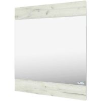 Зеркало Sanflor Чикаго 75/2 С0001318 Дуб крафт белый — фото 1, Зеркала в ванную комнату