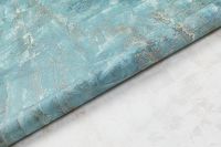 Обои Артекс Монблан 10948-06 Винил на флизелине (1,06*10,05) Зеленый/Голубой, Штукатурка/Под камень — фото 7, Обои для стен