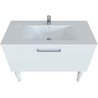 Товар: Тумба с раковиной SanVit Эмми 90 kemmy090 Белая матовая - фото 5 Тумба с раковиной SanVit Эмми 90 kemmy090 Белая матовая — фото 5, Тумбы с раковиной