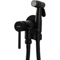 Гигиенический душ со смесителем Gappo G06-6 G7206-6 Черный матовый — фото 1, Гигиенические души