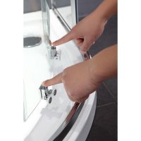 Товар: Душевой уголок Black&White Stellar Wind S102 90х90 1029090 профиль Серебристый хром стекло прозрачное - фото 4 Душевой уголок Black&White Stellar Wind S102 90х90 1029090 профиль Серебристый хром стекло прозрачное — фото 4, Душевые уголки