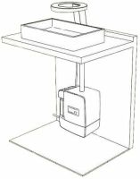 Сушилка для рук со смесителем и дозатором для жидкого мыла Nofer Concept Матовая нержавеющая сталь арт-01901.S — фото 6, Диспенсеры для жидкого мыла