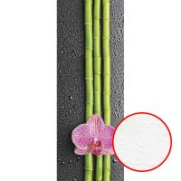 Фреска Ortograf Цветы 50036 Фактура бархат FX Флизелин (1*2,7) Зеленый/Розовый/Черный, Цветы — фото 1, Фрески