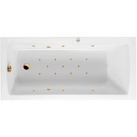 Акриловая ванна Excellent Aquaria 140x70 WAEX.AQU14.RELAX.GL с гидромассажем — фото 1, Ванны