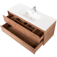 Тумба под раковину BelBagno Kraft 120 KRAFT-1200-2C-SO-RT подвесная Rovere Tabacco — фото 3, Тумбы под раковину