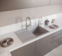 Товар: Кухонная мойка Domaci Бьелла DMC-25 GWS-25-310 Серая - фото 2 Кухонная мойка Domaci Бьелла DMC-25 GWS-25-310 Серая — фото 2, Кухонные мойки