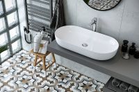 Товар: Раковина-чаша Excellent Jima 82 CEAC.2001.820.WH Белая - фото 2 Раковина-чаша Excellent Jima 82 CEAC.2001.820.WH Белая — фото 2, Раковины