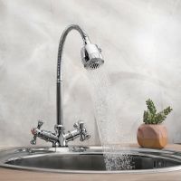 Смеситель для кухни Ростовская Мануфактура Сантехники SL138-279F Хром — фото 3, Смесители