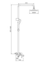 Товар: Душевая система Gappo G02-2 G2402 Хром - фото 16 Душевая система Gappo G02-2 G2402 Хром — фото 16, Душевое оборудование. Душевая программа