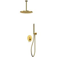 Душевая система Whitecross Y gold YSET12GL Золото — фото 1, Душевое оборудование. Душевая программа