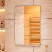 Зеркало Континент Glamour 700х1200 ЗЛП236 с подсветкой с сенсорным выключателем — фото 7, Мебель для ванной