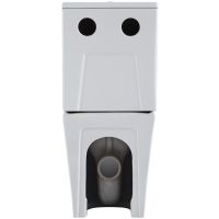 Товар: Унитаз компакт Black&White Universe 7793W с бачком и сиденьем Микролифт - фото 9 Унитаз компакт Black&White Universe 7793W с бачком и сиденьем Микролифт — фото 9, Унитазы