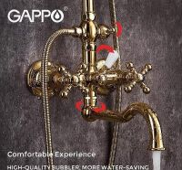 Душевая система Gappo G89-4 G2489-4 Бронза — фото 3, Душевое оборудование. Душевая программа
