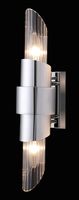 Настенный светильник Crystal Lux Justo AP2 Chrome Прозрачный Хром — фото 2, Светильники