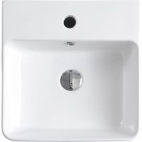 Раковина Esbano Circon 40 ESRNCIRC40W Белая — фото 2, Раковины накладные