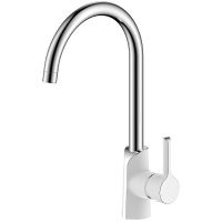 Смеситель для кухни Gappo G03-8 G4003-8 Белый Хром — фото 1, Смесители для кухни