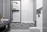 Товар: Керамическая плитка Laparet Rubio серый настенная 18-01-06-3618 30х60 см - фото 4 Керамическая плитка Laparet Rubio серый настенная 18-01-06-3618 30х60 см — фото 4, Керамическая плитка