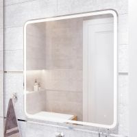 Зеркало DIWO Коломна 80 ЗЛП121 с подсветкой с сенсорным выключателем — фото 2, Мебель для ванной