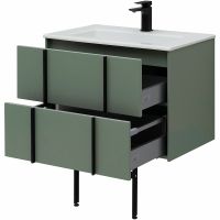 Тумба под раковину Allen Brau Reality 70 1.32004.CGM подвесная Олива матовая — фото 34, Тумбы под раковину