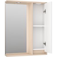 Товар: Зеркало со шкафом Brevita Balaton 65 R BAL-04065-03-01П с подсветкой Белое матовое Бежевое матовое - фото 3 Зеркало со шкафом Brevita Balaton 65 R BAL-04065-03-01П с подсветкой Белое матовое Бежевое матовое — фото 3, Мебель для ванной