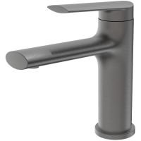 Смеситель для раковины Splenka S50.10.09 Графит матовый — фото 1, Смесители для раковины