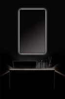 Зеркало Silver Mirrors Инканто Black 120 LED-00002570 с подсветкой с бесконтактным выключателем — фото 16, Зеркала в ванную комнату