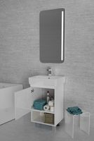 Товар: Тумба под раковину 1MarKa Tera 60 У76058 Белая глянцевая - фото 2 Тумба под раковину 1MarKa Tera 60 У76058 Белая глянцевая — фото 2, Тумбы под раковину