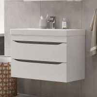 Товар: Тумба под раковину Volna Lake 80.2Y tpLAKE80.2Y-01 подвесная Белая - фото 3 Тумба под раковину Volna Lake 80.2Y tpLAKE80.2Y-01 подвесная Белая — фото 3, Тумбы под раковину