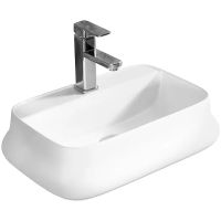 Раковина Ceruttispa 53 CR0061 СТ9566 Белая — фото 1, Раковины накладные