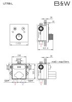 Душевая система Black&White Universe U7766 7766U с термостатом Хром — фото 4, Душевое оборудование. Душевая программа