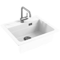 Товар: Кухонная мойка Alveus Granital Atrox 30 Arctic G11 590x500 1131991 Белая - фото 2 Кухонная мойка Alveus Granital Atrox 30 Arctic G11 590x500 1131991 Белая — фото 2, Кухонные мойки