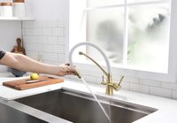 Товар: Смеситель для кухни Paulmark Siegen Si213111-BRw Бронза Белый - фото 6 Смеситель для кухни Paulmark Siegen Si213111-BRw Бронза Белый — фото 6, Смесители для кухни