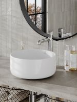 Раковина-чаша Orange 35 B07-345W Белая глянцевая — фото 6, Раковины накладные